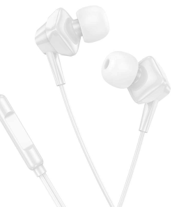 Audífonos In Ear Hoco M113 Landy 3.5mm Blanco