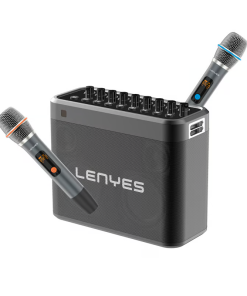 Parlante Bluetooth Lenyes S830 Karaoke 160w Negro