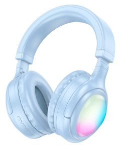 Alternative view of Audífonos Bluetooth Hoco W48 Headset Rgb Celeste