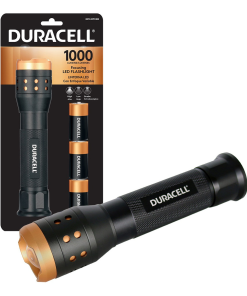 Linterna Duracell Foco Ajustable 1000 Lumen C/3 Pilas