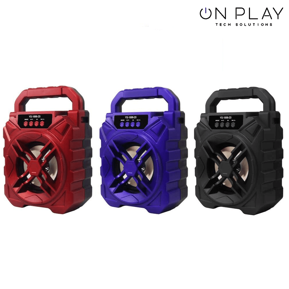 PARLANTE ONLY YS-1899-20 CON BLUETOOTH FM AUX Y USB - Imagen 2