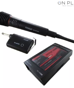 Alternative view of MICROFONO INALAMBRICO NOGA NG-MI308 CON OPCION CABLE KARAOKE