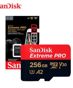 Alternative view of Memoria Micro SD Sandisk Extreme PRO 256gb