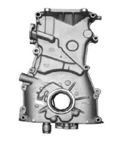 Alternative view of 500240ATAPA DE TIEMPO (DISTRIBUCION)NISSAN (93-97) 2.4 LITROS (2389CC) KA24DE TIMING COVER135001E402