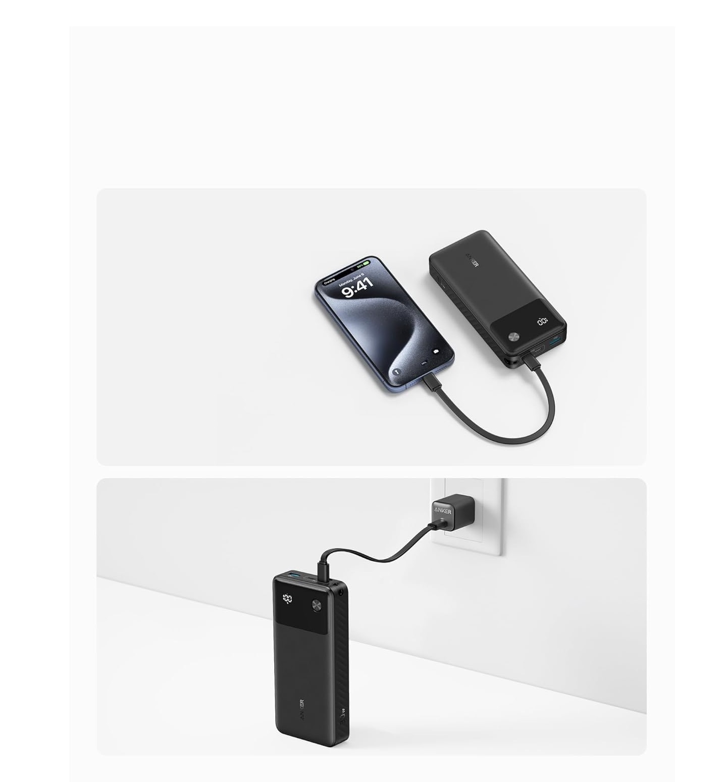 Cargador Anker (Series 3) Carga Rapida Portatil 20,000Mah / 30W - Imagen 3