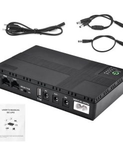 Mini UPS 10,000 mAh Para Router / Camaras 5V/9V/12V