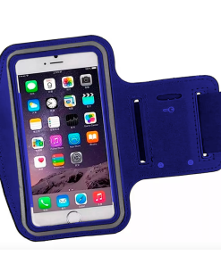 Brazalete Deportivo Funda Correr Para Celular Xxl Hasta 7 Pulgadas Azul