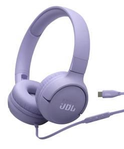 Audífonos Jbl Tune 520 Con Cable Tipo C Violeta