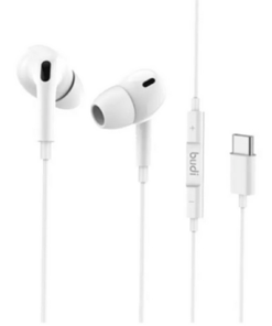 Audífonos In ear Budi Ep28tw Tipo C Blanco