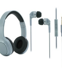 Audífonos Bluetooth + In Ear 3.5mm 2 en 1 Sy-bt1605 Celeste