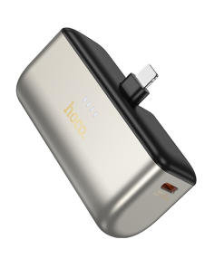 Alternative view of Bateria Portatil Powerbank Hoco Q31 Mini Tipo C 5000 Mah Dorado
