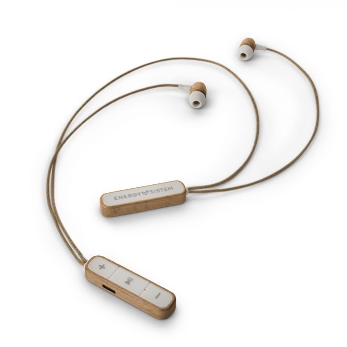 Audífonos Bluetooth Energy Sistem Eco Beech Wood Cafe - Imagen 4