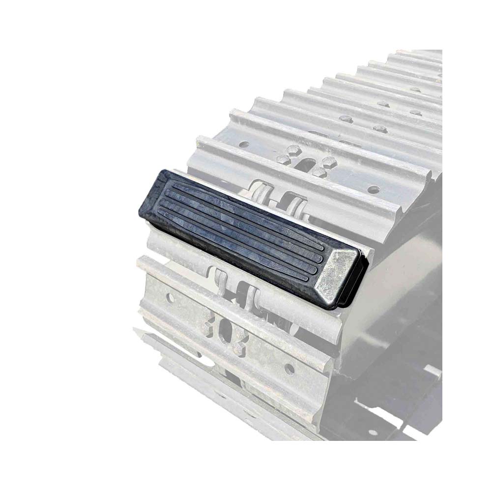 ZAPATA DE GOMA 230B PARA ORUGAS METALICA DE 230MM LISO MTQ