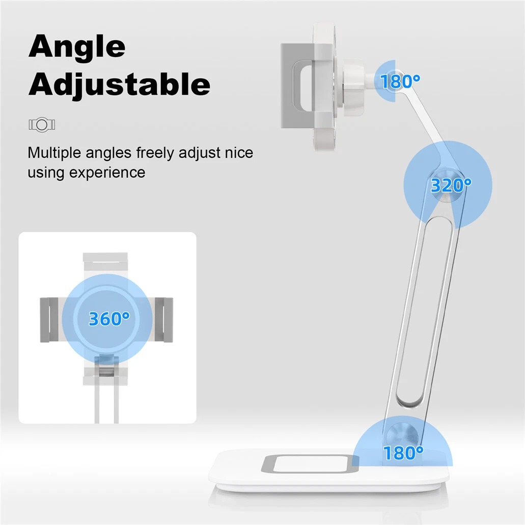Soporte De Escritorio Plegable Para Teléfono y Tablet - Imagen 4