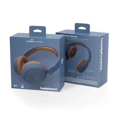 Audifonos Energy Headphones 2 Bluetooth Azul - Imagen 5