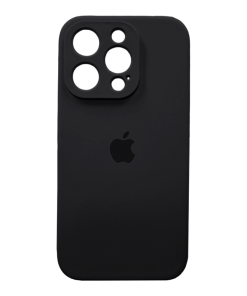 Carcasa Silicona Antideslizante Con Logo Iphone 15 Pro Colores