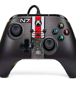 Alternative view of Control Alambrico Powera Xbox One Serie X / S Mass Effect N7