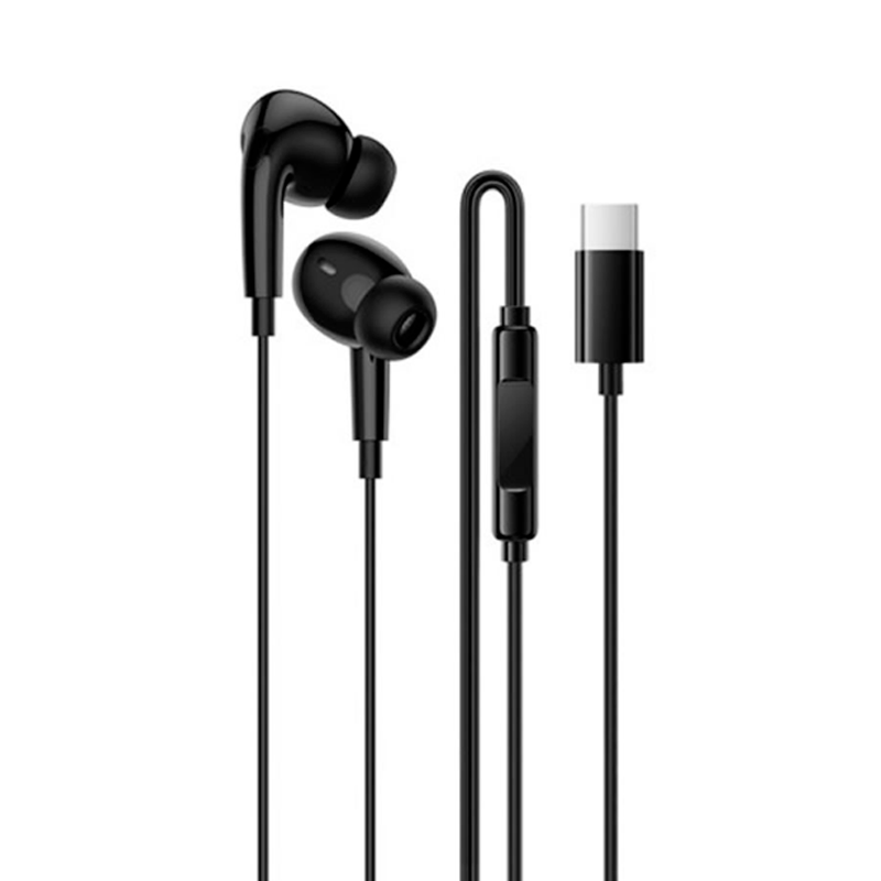 Audífonos In Ear Borofone Bm100 Pro Fuente Tipo C Negro - Imagen 2