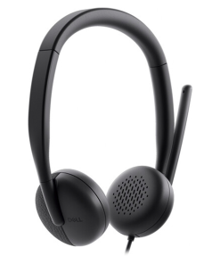 Audifonos Dell Micrófono WH3024 Alámbrico Usb Negro