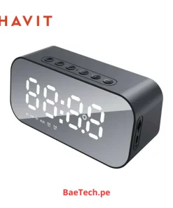 PARLANTE BLUETOOTH CON DESPERTADOR HAVIT M3 NEGRO